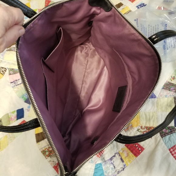 Coach pebbled genuine leather purse - Picture 13 of 15